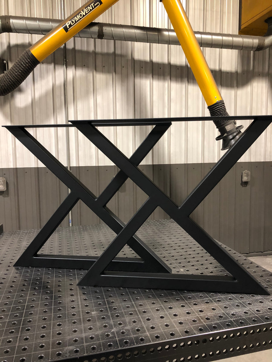 Metal Table Legs – Black & Smith Ironworks