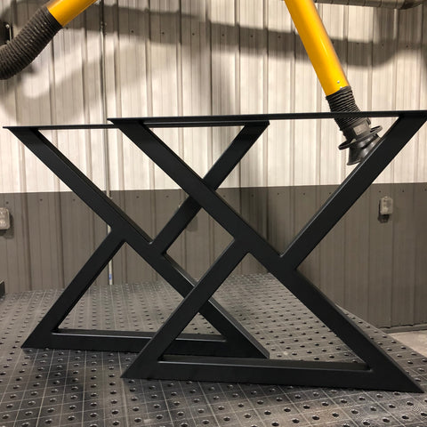 Metal Table Legs – Black & Smith Ironworks
